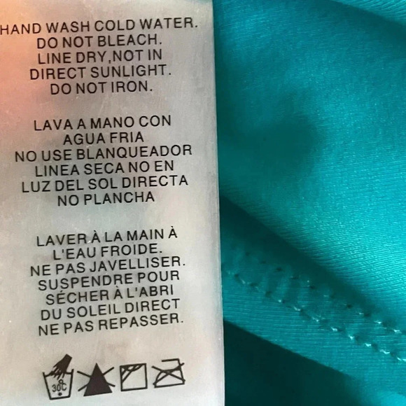 Into The Blue By AMEREX One Piece Strapless Swimsuit, Color Sea Dive - Picture 8 of 9